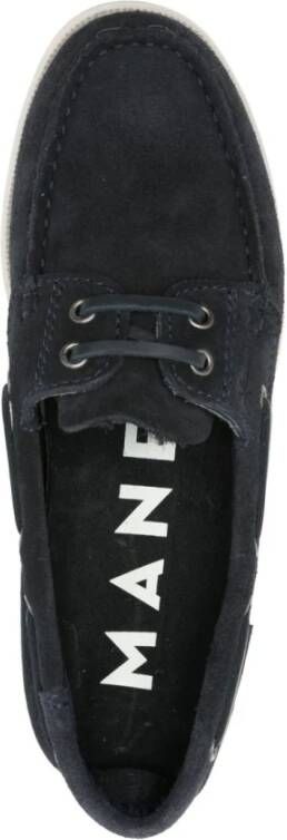 Manebí Suède Bootschoenen Hamptons Patriot Blue