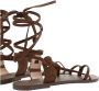 Manebí Bruine Sandalen van Alex Riviere Studio Brown Dames - Thumbnail 9