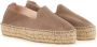 Manebí Lage Espadrilles Brown Dames - Thumbnail 3