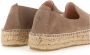 Manebí Lage Espadrilles Brown Dames - Thumbnail 8