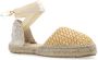 Manebi Espadrilles flat valenciana espadrilles in beige - Thumbnail 5