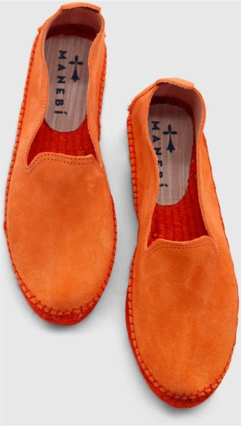 Manebí Espadrilles Orange Dames