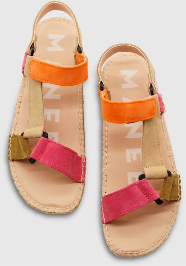 Manebí Flat Sandals Meerkleurig Dames