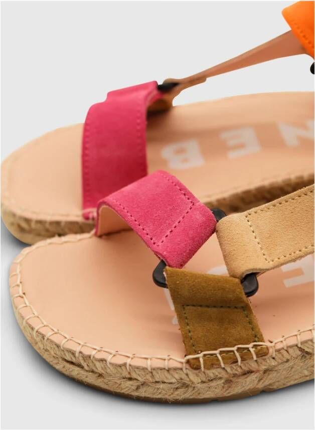 Manebí Flat Sandals Meerkleurig Dames