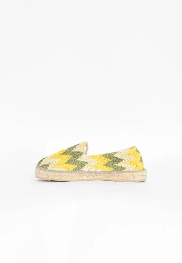 Manebí Handgeweven Raffia Espadrilles Yucatan Stijl