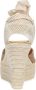 Manebí Hamptons Sleehak Espadrilles Beige Dames - Thumbnail 2