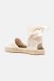 Manebí Macramé Katoenen Espadrilles Slip-On Schoenen Beige Dames - Thumbnail 6