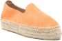 ebí Oranje platte schoenen met gevlochten zool - Thumbnail 2