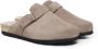 Manebí Premium Suede Sandalen in Coco Brown Beige Dames - Thumbnail 2
