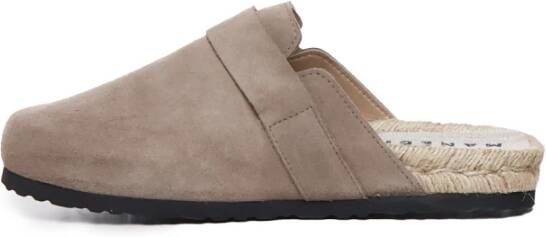 Manebí Premium Suede Sandalen in Coco Brown Beige Dames