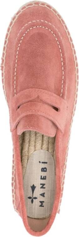Manebí Roze Espadrilles voor Vrouwen Ss25