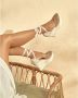 Manebí Sleehakken Beige Dames - Thumbnail 4