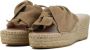 MANEBI Espadrilles Dames K10wk Maat: 38 Materiaal: Suède Kleur: Taupe - Thumbnail 2