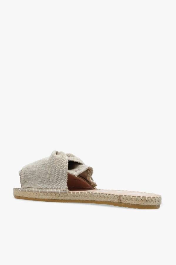 Manebí Sliders Beige Dames