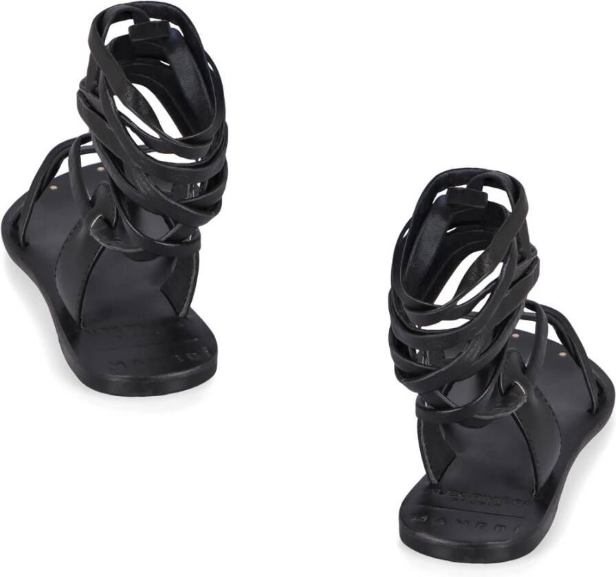 Manebí St Tropez Leren Sandalen