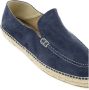 Manebí Suede Espadrille Loafers Blue Heren - Thumbnail 4