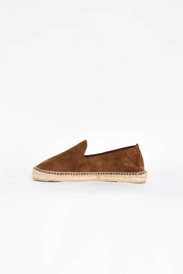 Manebí Suède Espadrilles met Handgemaakte Jute Zool