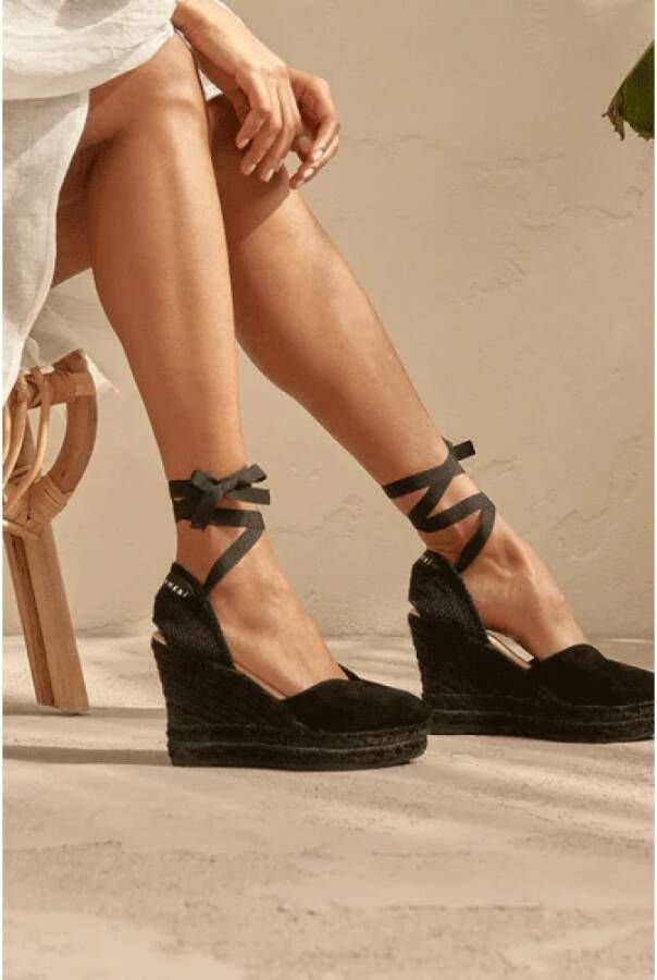 Manebí Wedges Black Dames