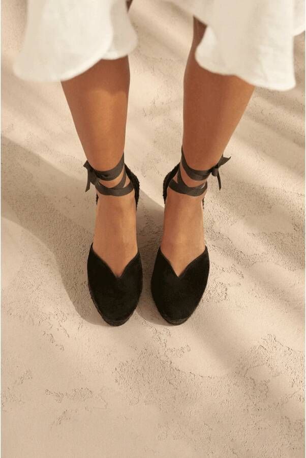 Manebí Wedges Black Dames