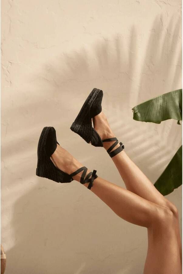 Manebí Wedges Black Dames