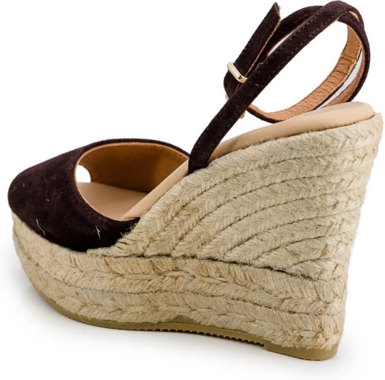 Manebí Wedges Brown Dames