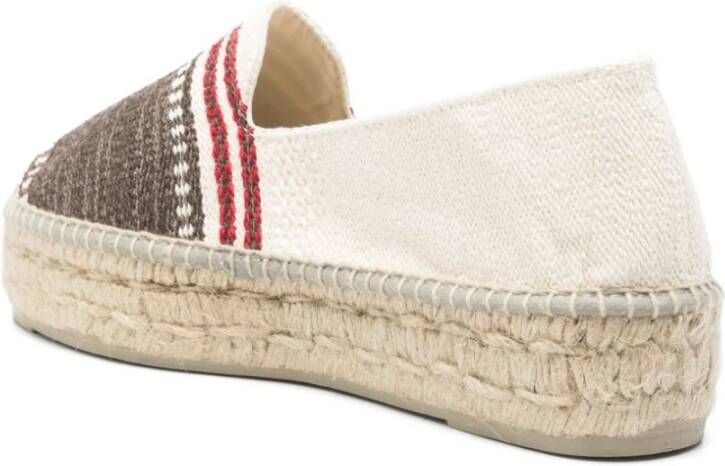 Manebí Witte Espadrilles voor Vrouwen