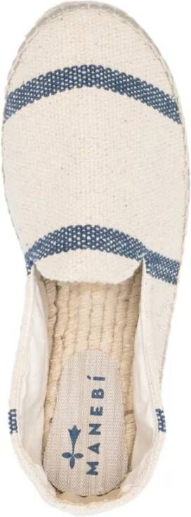Manebí Yucatan Canvas Platte Espadrilles