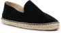 Manebí Zwarte Suède Ronde Neus Espadrilles Black Heren - Thumbnail 2