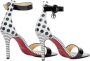 Manila Grace Hoge hak sandalen White Dames - Thumbnail 3