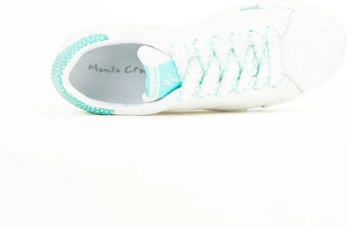 Manila Grace Lage Top Polka Dot Sneakers Vrouwen