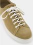 olo Blahnik Beige Suède Sneakers Minimalistische Stijl - Thumbnail 2