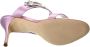 Manolo Blahnik Lila Zijden Sandalen met Kristal Detail Purple Dames - Thumbnail 4