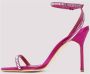 Manolo Blahnik Crinastra Sandaal in Roze Pink Dames - Thumbnail 2