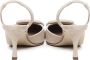 Manolo Blahnik Elegante gehakte Maysli schoenen Beige Dames - Thumbnail 3