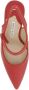 olo Blahnik Elegante leren pumps met knoopsluiting - Thumbnail 2