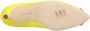 Manolo Blahnik Fabric heels Yellow Dames - Thumbnail 6