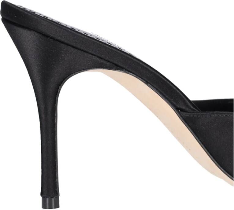 Manolo Blahnik Heeled Mules Zwart Dames