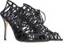 Manolo Blahnik Leren sandalen voor vrouwen Black Dames - Thumbnail 2