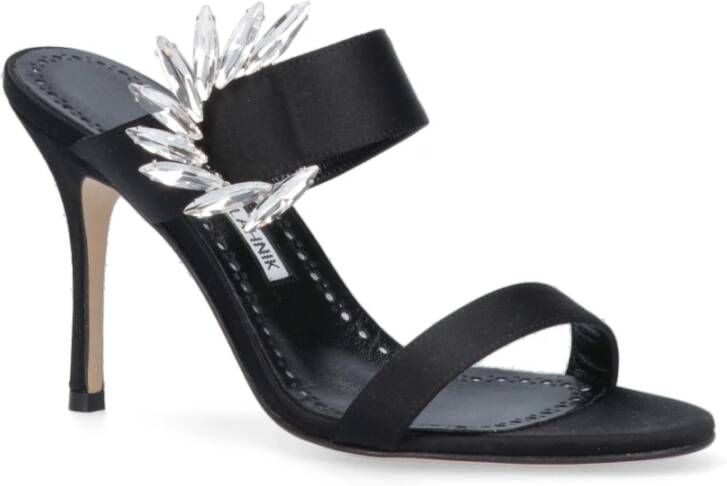 Manolo Blahnik High Heel Sandals Zwart Dames