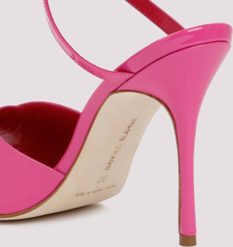 Manolo Blahnik Hourani Pink Sandal Pink Dames