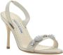 Manolo Blahnik Kristal Beige Pump Slingbacks Beige Dames - Thumbnail 2