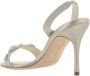 Manolo Blahnik Kristal Beige Pump Slingbacks Beige Dames - Thumbnail 3
