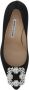 Manolo Blahnik Satijnen Pumps met Kristallen Gesp Black Dames - Thumbnail 4