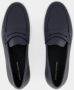 olo Blahnik Marine Leren Instaploafers - Thumbnail 2