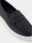 olo Blahnik Navy Leren Loafers Moderne Stijl - Thumbnail 2