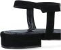 Manolo Blahnik Sandalen "Hobela" Flip-Flop Sandals in zwart - Thumbnail 5