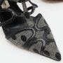 Manolo Blahnik Pre-owned Canvas heels Gray Dames - Thumbnail 7