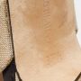 Manolo Blahnik Pre-owned Canvas sandals Beige Dames - Thumbnail 7