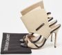 Manolo Blahnik Pre-owned Canvas sandals Beige Dames - Thumbnail 8