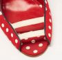 Manolo Blahnik Pre-owned Canvas sandals Red Dames - Thumbnail 7